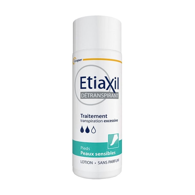 Антиперспірант-лосьйон для рук та ніг Etiaxil Antiperspirant Treatment Sensitive Skin Lotion тривалої дії, для чутливої шкіри, 100 мл