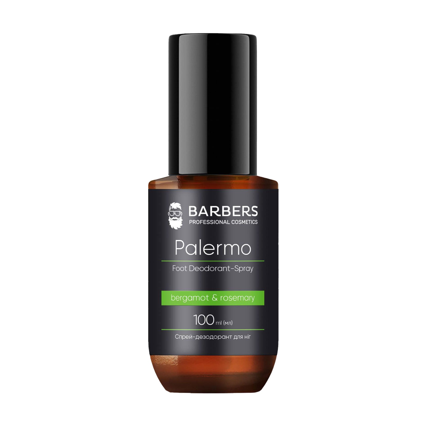 Спрей-дезодорант для ніг Barbers Palermo Foot Deodorant-Spray, 100 мл